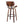 Lombardi - Mid-Century Modern Fixed Height Barstool With Swivel With Round Footrest (Set of 2)