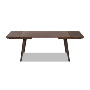 Capri 59-90.5" Solid Dining Table