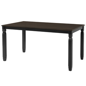 59"-77" Extendable Dining Table for 4–6 People
