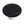 Modern Artificial Stone Round Plywood Base Dining Table, Can Accommodate 6 People, (Not Including Chairs) - Black / Beige