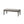 Contemporary Antibes Loveseat & Table Set Outdoor - Gray