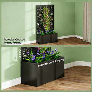 Stylish Plant Bed, Freestanding or Wall Mounted Plant Bed