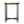 Round Side Table With Wood Top, End Table For Living Room Bedroom - Black Brown