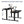 Polaris Electric Standing Desk - 55