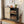 Space-Saving Rattan Shoe Cabinet with 4 Flip-Down Doors