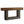 Console Table With 2 Tier Storage, U Shaped Base