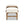 Billie - Modern Telephone Bench With Sliding Shelf - Ivory White