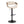 Curvo - Mid Century Modern Adjustable Barstool With Swivel & Rounded T Footrest (Set of 2)