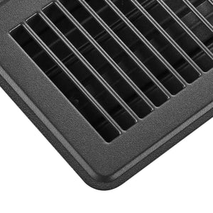 Floor Registers 4 x 10 Inch 12-Pack Iron Floor Vents for HVAC Vent Grilles