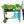 Mobile Metal Raised Garden Bed Cart with Legs