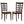 Lattice Back Side Chair (Set of 2) - Brown