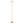 Moon Contemporary Floor Lamp in Gold Metal and Frosted Glass