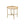 Mithea - End Table - Oak / Gold