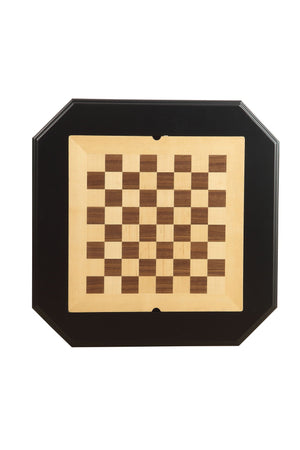 Bishop - Reversible Chess Checker Game Table With Game Tray (Chess Figures Not Included)