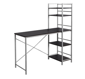 Computer Desk for Home Office with Laptop Storage Shelves