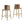 Pari Indoor Wooden Barstool