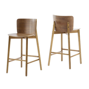 Pari Indoor Wooden Barstool