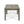 Dexterity Outdoor Square Side Table with Wood Frame - Gray