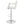 Letitia - Adjustable Height Bar Stool - White