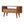 Solid Wood Mini Rounded Entertainment Unit, Nordic Legs