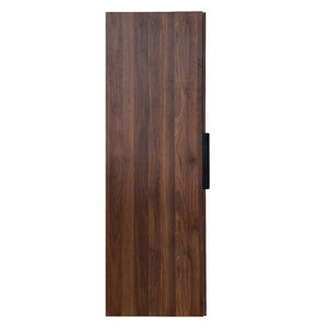 Freestanding Buffet Cupboards Sideboard With Doors & Shelves, Kitchen Pantry Storage Cabinet - Walnut