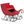 Iron Sleigh Large, Distressed Christmas Santa Sleigh Holiday Decoration