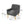 Modern Arm Chair With Tufted Back and Wooden Legs