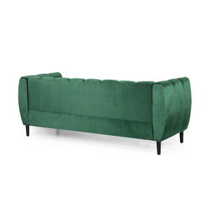 Miranda Velvet 3-Seater Sofa
