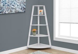 4-Tier Corner Bookshelf, Modern & Contemporary Style