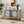 Sideboard Buffet Cabinet with 4 Doors and Adjustable Shelves