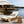 Modern Acacia Wood Outdoor Chaise Lounge with Beige Cushion