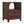 Solid Wood Arched Edge 1 Drawer Bedside