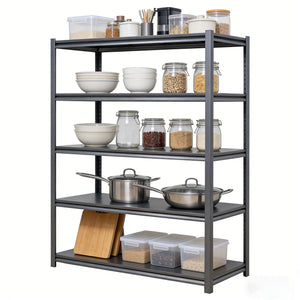 5 Tier Heavy Duty Shelving Unit Adjustable Shelving Units