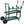 Heavy Duty 2-Tier Rolling Welding Cart