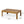 Outdoor Patio Set with Coffee Table and Loveseat - Teak Beige