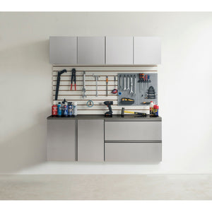 Nova Series - Garage Cabinet Set C - Metallic Gray