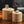 Nesting Coffee Table Set of 2 Round Wooden Tables