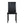 Furniture 5 Piece Metal Dinette Set with Faux Marble Top - Black