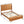 Sleigh Bed Frame With Tall Headboard And Storage Bench