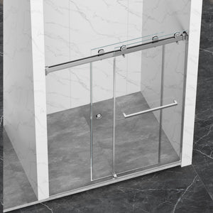 55-59" x 72" Frameless Shower Door
