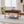 Upholstered Ottoman Coffee Table Foot Rest With Open Storage
