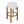 Vera Indoor Wooden Upholstered Barstool