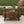 Solid Wood Round Glass Top Coffee Table with Storage Drawer