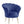 Angelina - Scalloped Back Barrel Accent Chair With Metal Legs