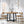 Round Dining Table With Wire Brushed Mindi Top And Mahogany Base - Wheat