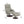 Kandoro Top Grain Leather Accent Chair With Swivel & Ottoman - Gray