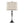 Ashland - Contemporary Table Lamp With Trim (Set of 2) - Polished Chrome / Cream