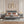 3-Pieces Bedroom Set, Queen Size Upholstered Platform Bed with LED Lights and Two Nightstands - Gray