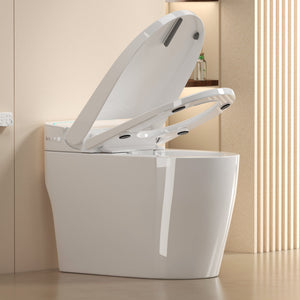 Unique Smart One-Piece Toilet with Bidet and Auto Seat