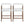26'' Seat Height Bar Stools with Back - Set of 2